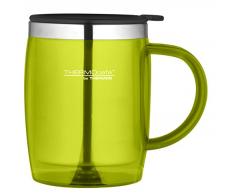 Thermocafe 450 ml Kunststoff und Edelstahl Schreibtisch aqua_parent Becher lime