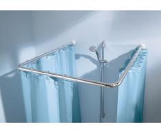 Kleine Wolke Universalstange für Dusche oder Badewanne Chromfarbig 3 Grössen à 21mm
