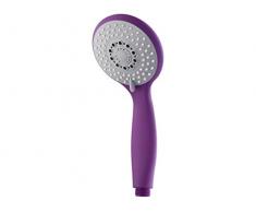 Bisk Base Dusche Kopf 3Â Funktion ABS lila 10Â x 23Â x 5Â cm