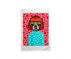 Pets Rock Spots Haustiere Print Geschirrtuch, mehrfarbig, 70Â x 46Â cm