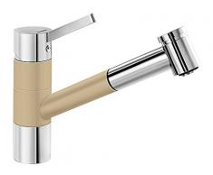 TIVO-S, Küchenarmatur, SILGRANIT-Look, champagner/chrom, Hochdruck