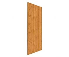 Apalis 108584 Magnettafel Bambus Memoboard Design Hoch Metall Magnet Pinnwand Motiv Wand Stahl Küche Büro, 78 x 37 cm