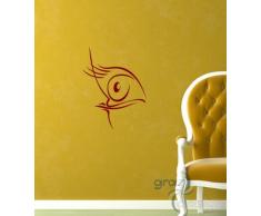 Graz Design 620427_57_071 Kühlschrank Aufkleber Wandtattoo für Küche Pizza/Burger/Obst/Gemüse, Größe 100 x 57 cm, Farbe 071, grau