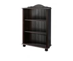 13 Casa Bücherregal Adele B2 ebenholz