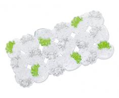 Dintex Ranas Antirutschmatte für Badewanne, 76 x 36 cm, Grün