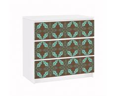 Apalis 91695 Möbelfolie für Ikea Malm Kommode Marokkanisches Ornament, gröÃe 3 mal, 20 x 80 cm