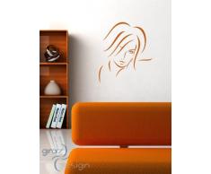 Graz Design 620421_40_041 Kühlschrank Aufkleber Wandtattoo für Küche Kalorien Zucker Fett, Größe 55 x 40 cm, Farbe 041, rosa