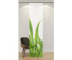 Bennetti 155137-6819 Schiebevorhang, Stoff, rot, 245 x 60 cm