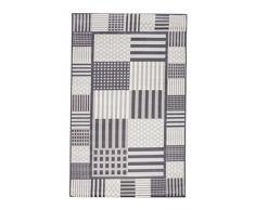 Vallila CM001000-23 Sheriffi Viskose Läufer, Chenille, grau, 68 x 110 cm