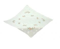 Bellanda QJB1029-85x85 eckig Tischdecken, Polyester, Sekt, 85 x 85 x 0.50 cm