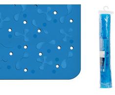 Home Splash Teppich Dusche, hellblau, 10Â x 54Â x 5Â cm