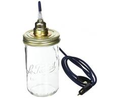 Ma Gartenhaus Stadt blau Tiefsee S Lampe Topf Textil Kabel Glas blau Tiefsee S