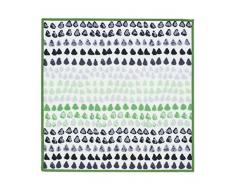 Vallila CM000748-72 Nara Gedruckt Läufer, Polyester, limegrün, 80 x 80 cm