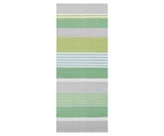 Vallila CM000915-03 Hamina Läufer, striped, Baumwolle, grün, 80 x 200 cm