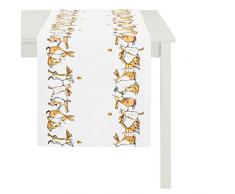 Apeltstoffe 2215 44x135 20 Läufer, Baumwolle, beige, 44 x 135 cm