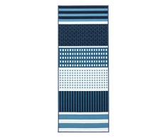Vallila CM000954-55 Sakari Gedruckt Läufer, Polyester, blau, 80 x 400 cm