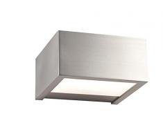Pujol Apolo â Beleuchtung Wandleuchte für Bad, Halogen g-9, Nickel Finish