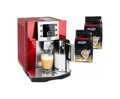 De'Longhi Kaffeevollautomat Perfecta ESAM 5550, Kegelmahlwerk , DELONGHI Rot