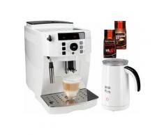 DELONGHI De'Longhi Kaffeevollautomat ECAM 21.118.W, Kegelmahlwerk , Weiß