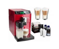 SAECO Kaffeevollautomat HD8867/12 Minuto One Touch, Scheibenmahlwerk , Rot