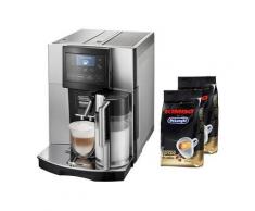 DELONGHI De'Longhi Kaffeevollautomat Perfecta ESAM 5708, Kegelmahlwerk , Silber
