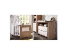 NECKERMANN Spar-Set: Babybett und Wickelkommode »Granny«, in, Braun