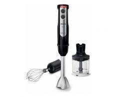 Stabmixer HR2632/90 Viva Collection, 700 W inkl. kompaktem Zerkleinerer und Schneebesen, PHILIPS Schwarz