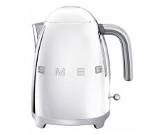 SMEG Wasserkocher KLF01SSEU, 1,7 Liter, 2400 Watt,, Silber