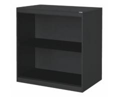 Aktenregal-Aufsatzelement aus Stahl »Kontoro« Grau, mauser, 85x87x48.2 cm
