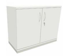 Büroschrank Weiß, OTTO Office, 100x78.1x44.2 cm