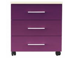 Rollcontainer von OTTO Office in Lila, 50x55x39.5 cm