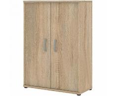 Aktenregal von OTTO Office in Braun, 80x111.5x36.2 cm