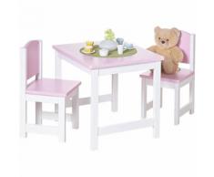 Kindersitzgruppe 3-tlg., rosa