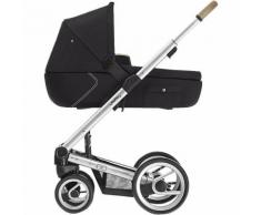 Kombi-Kinderwagen Igo, reflect cosmo, black, Gestell silver