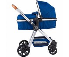 Kombi Kinderwagen FOR YOU, blau-silber