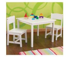 Kindersitzgruppe Aspen, 3-tlg., weiß
