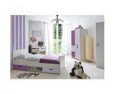 Kinder- und Jugendzimmer Clou, 3-tlg., lila