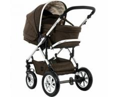Kombi Kinderwagen LUSSO City, brown/melange