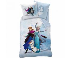 Wende- Kinderbettwäsche Disney´s Die Eiskönigin, Biber, 135 x 200 cm