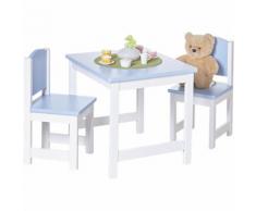 Kindersitzgruppe 3-tlg., blau