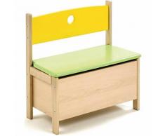 Truhenbank Pepino, natur/bunt