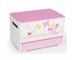 Spielzeug Truhe Schmetterling Patchwork