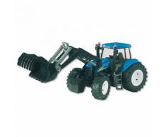 BRUDER 03021 New Holland T8040 Traktor mit Frontlader