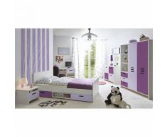 Kinder- und Jugendzimmer Clou, 5-tlg., lila