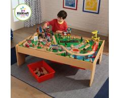 Spieltisch mit Eisenbahnset 120 Teile