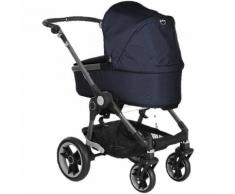 Kombi-Kinderwagen BeYou! ELITE inkl. Gestelltragetasche, Regal/ Carbon, Gestell Graphite, Rad 7R, 2016