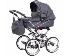 Kombi Kinderwagen Tramper, Leinen anthrazit, 2017