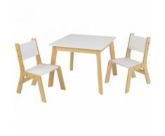 Moderner Kindertisch mit 2 Stühlen
