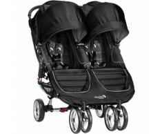 Zwillings- und Geschwisterwagen City Mini Double, black/ black