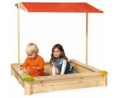 Sandkasten aus Holz